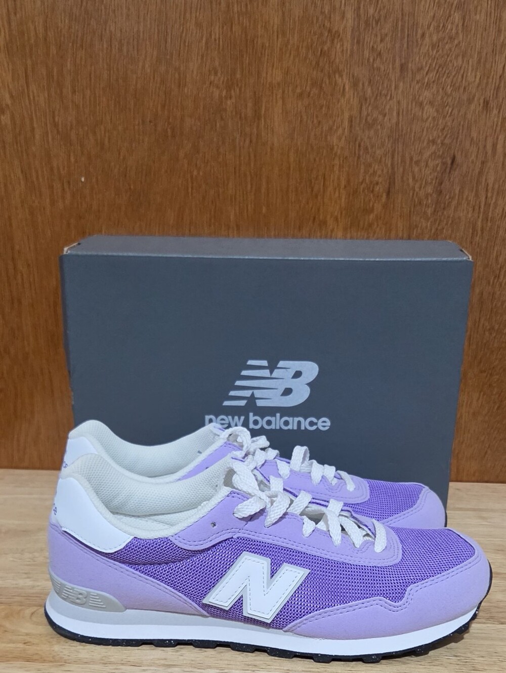 New Balance 515 Kids Youth Size 5 Purple White Running Shoes Sneakers GC515BL - Picture 4 of 14